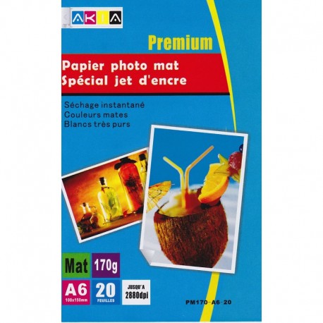 Grossist’Encre Papier Photo Mat A3 50 Feuilles