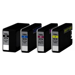 Grossist’Encre Pack de 4 Cartouches compatibles CANON PGI1500