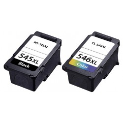 Grossist’Encre Pack de 2 Cartouches compatibles CANON PG545XL + CL546XL