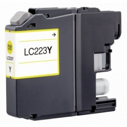 Grossist’Encre Cartouche Jaune compatible BROTHER LC225XL