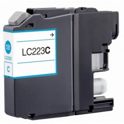 Grossist’Encre Cartouche Cyan compatible BROTHER LC225XL