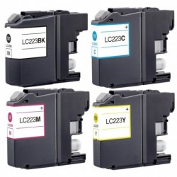 Grossist’Encre Cartouches compatibles BROTHER Pack LC223