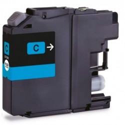Grossist’Encre Cartouche Cyan compatible BROTHER LC125XL