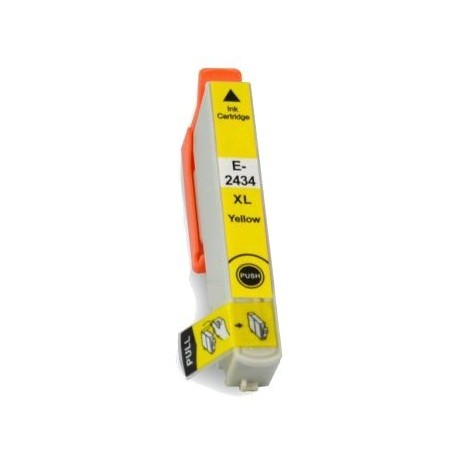 Grossist’Encre cartouche Jaune compatible EPSON n°24XL / T2434