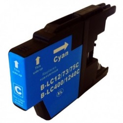 Grossist’Encre Cartouche Cyan compatible BROTHER LC1220 / LC1240 / LC1280