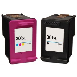 Grossist’Encre Cartouches Compatibles HP Pack N°301XL