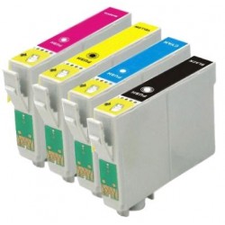 Grossist’Encre Pack de 4 Cartouches compatibles EPSON T1285