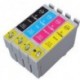 Grossist’Encre Pack de 4 Cartouches compatibles EPSON T0615