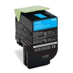 Grossist’Encre Cartouche Toner Laser Cyan Compatible pour LEXMARK CX310 / CX410 / CX510 / 802SC