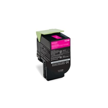 Grossist’Encre Toner Laser Haute Capacité Magenta Compatible pour LEXMARK CX410 / CX510 / 802HM