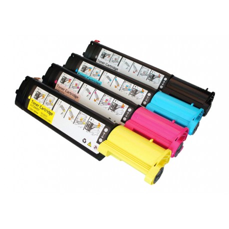 Grossist’Encre Pack de 4 Toners Compatible pour Xerox Docuprint C2090 / C525