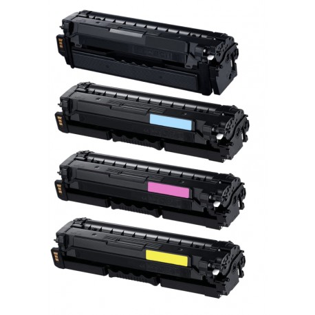 Grossist’Encre Pack de 4 Toners Compatible pour Samsung CLT-503L