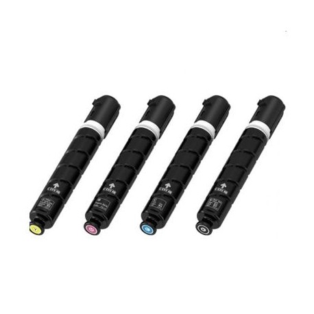 Grossist’Encre Pack de 4 Toners Compatible pour Canon C-EXV49