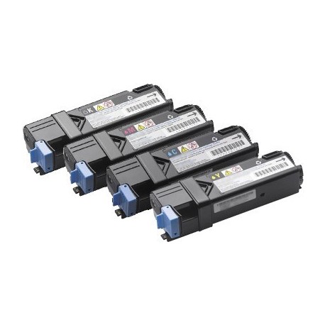 Grossist’Encre Cartouche Lot de 4 Cartouches Toners Lasers Compatibles pour DELL 1320 BK/C/M/Y