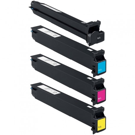 Grossist’Encre Pack de 4 Toners compatibles pour Konica Minolta TN613