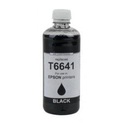 Grossist'Encre Flacon d'encre Noir Compatible pour EPSON T6641