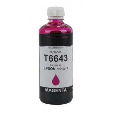 Grossist'Encre Flacon d'encre Magenta Compatible pour EPSON T6643