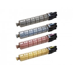 Grossist’Encre Lot de 4 Toners compatibles pour Ricoh Aficio MP-C2503 SP/ MP-C2003SP