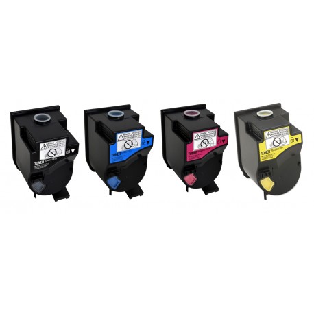 Grossist’Encre Lot de 4 Toners Compatible pour KONICA MINOLTA BIZHUB C350/C351/C450