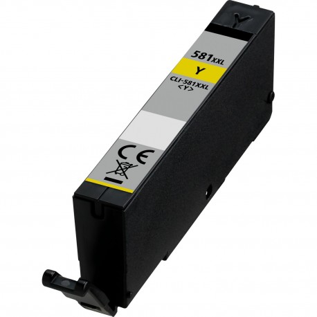 Grossist’Encre cartouche Jaune très haute Capacité compatible pour Canon CLI-581XXL