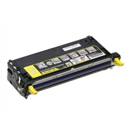 Grossist’Encre Cartouche Toner Laser Jaune Compatible pour DELL 3130