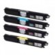 Grossist’Encre Cartouche Lot de 4 Cartouches Toners Lasers Compatibles pour EPSON ACULASER CX16 / C1600