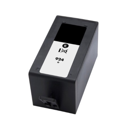 Grossis'Encre Cartouche Noir compatible pour HP 924e XL 1000 pages