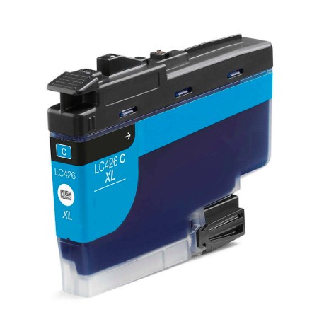 Grossist'Encre Cartouche Cyan compatible pour Brother LC426XL