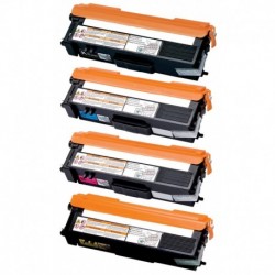 Grossist’Encre Cartouche Lot de 4 Cartouches Toners Lasers Compatibles pour BROTHER TN325