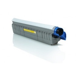Grossist’Encre Cartouche Toner Laser Jaune Compatible pour OKI C810