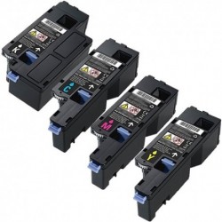 Grossist’Encre Lot de 4 Toners Lasers Compatibles pour DELL E525W