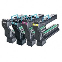 Grossist’Encre Lot de 4 Toners Lasers Compatibles pour KONICA MINOLTA 5430 BK/C/M/Y