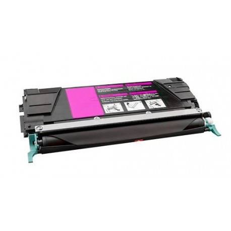 Grossist’Encre Toner Laser Magenta Compatible pour LEXMARK C734