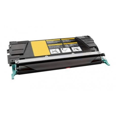 Grossist’Encre Toner Laser Jaune Compatible pour LEXMARK C734