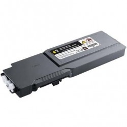 Grossist’Encre Toner Laser Jaune Compatible DELL C3760 / C3765